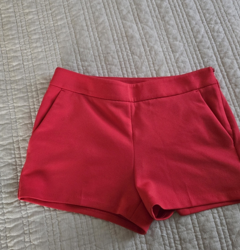 Women's Red Shorts